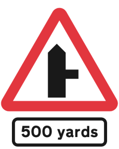 Junction 500 yards