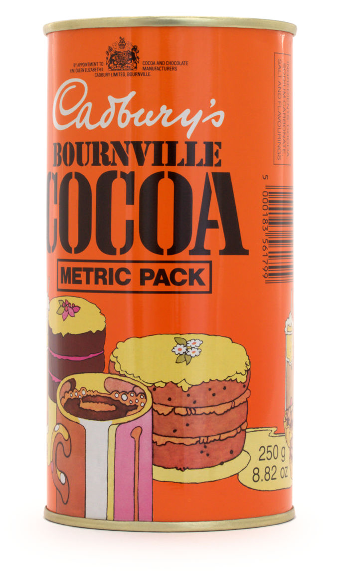 metric pack of cocoa powder - 1978