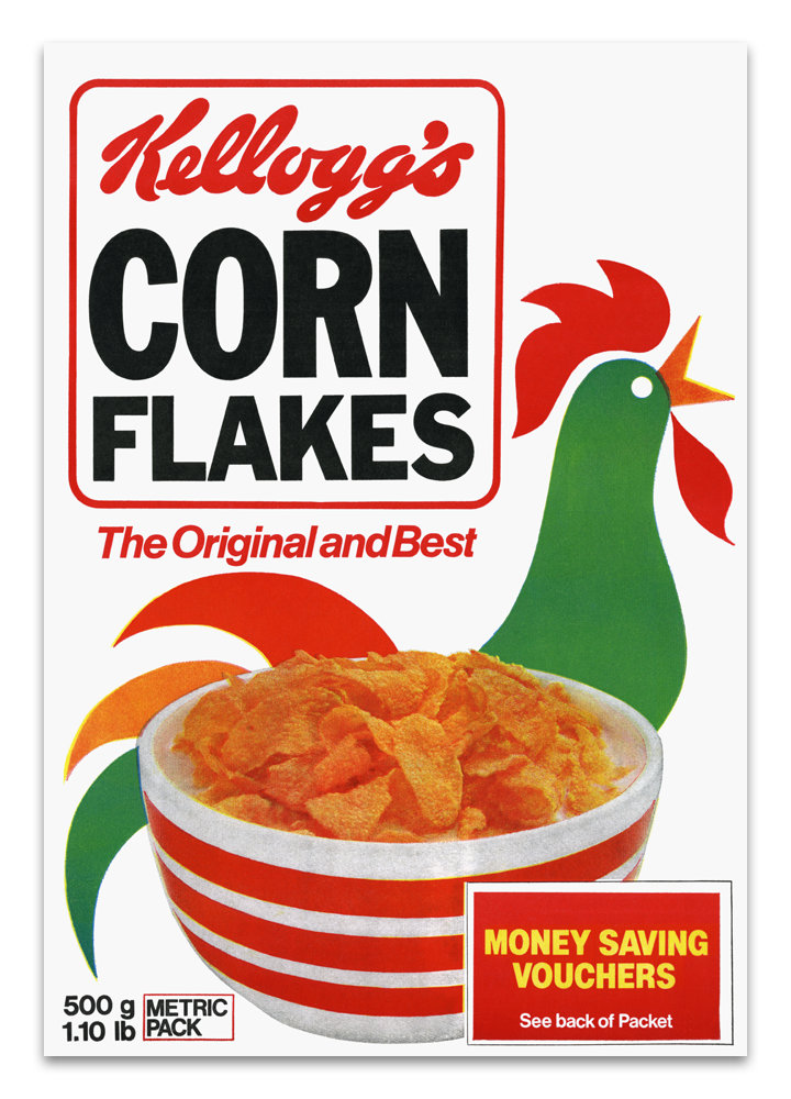 metric pack of cornflakes - 1979