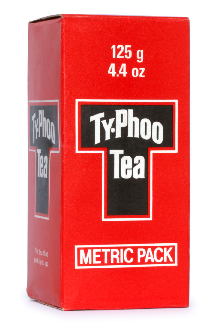 metric pack of tea - 1978