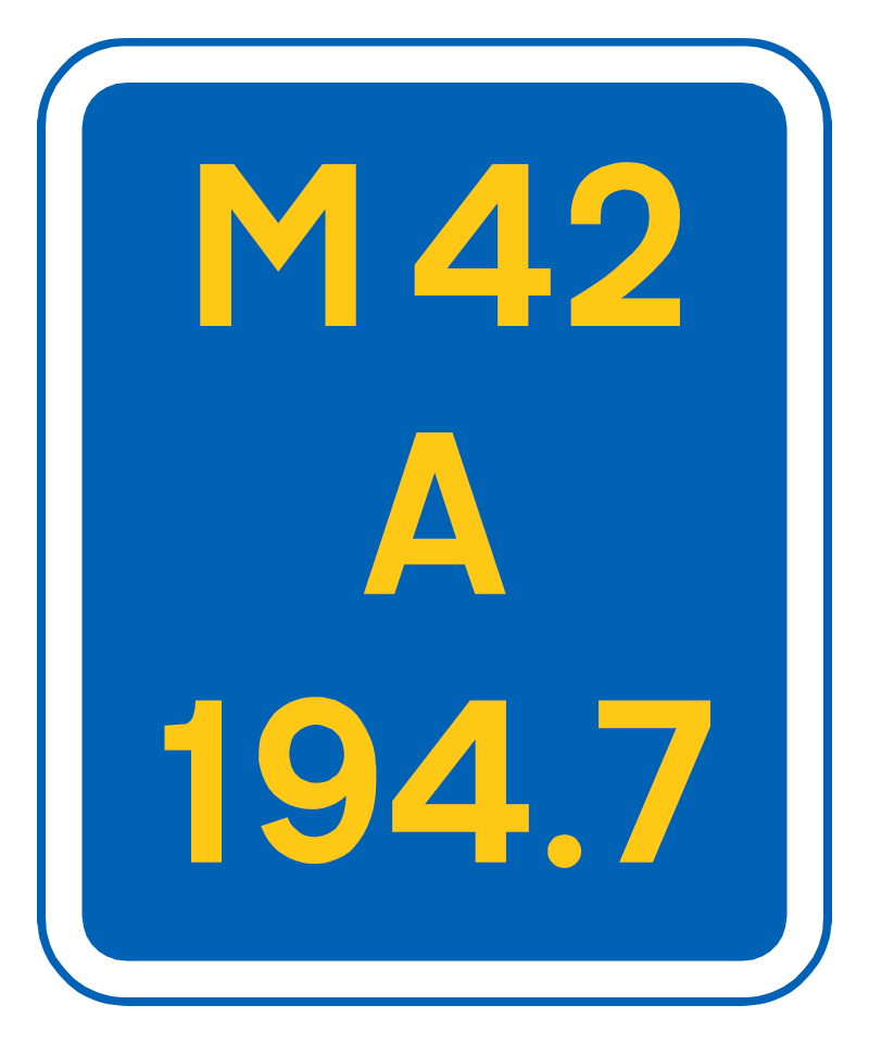 driver location sign